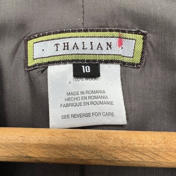 Thalian 100% Wool Blazer – Women’s Size 10 – Made in Romania - Picture 3 of 5